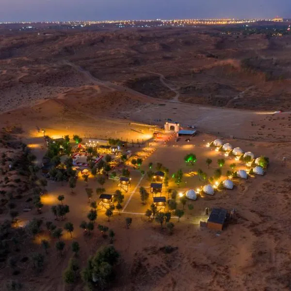 The Dunes Camping & Safari RAK，位于Adhan的酒店