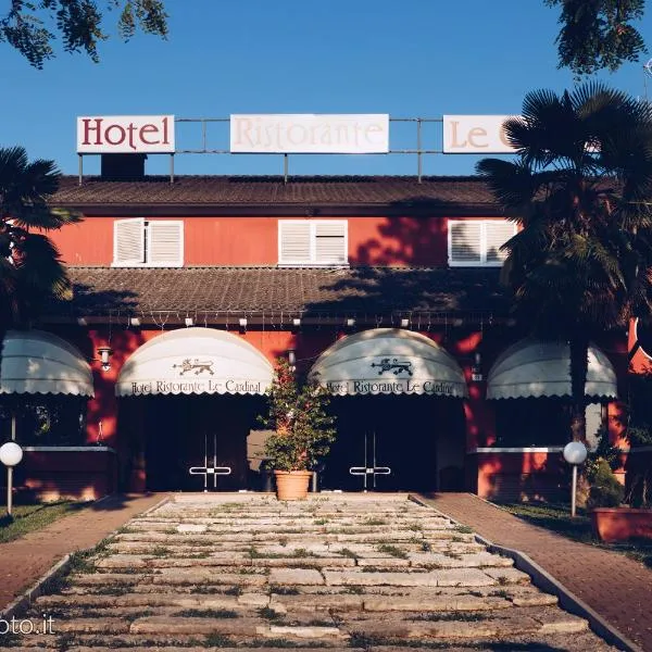 乐卡迪纳尔酒店，位于Lesignana的酒店