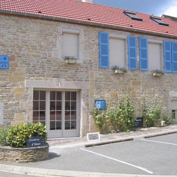 劳吉斯圣马丁酒店，位于Magny-lès-Villers的酒店
