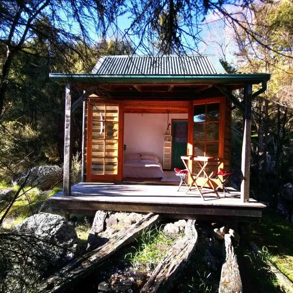 Manaaki Mai, Rustic Retreat Bush Cabin，位于Port Levy的酒店