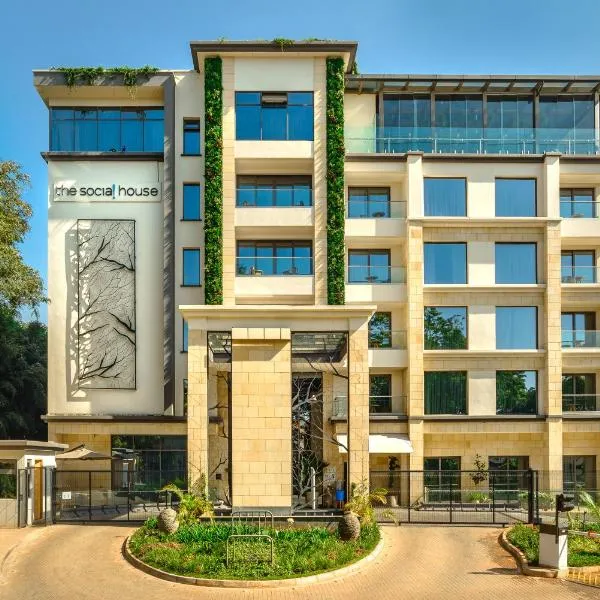 The Social House Nairobi, a Preferred Lifestyle Hotel，位于Kidono的酒店
