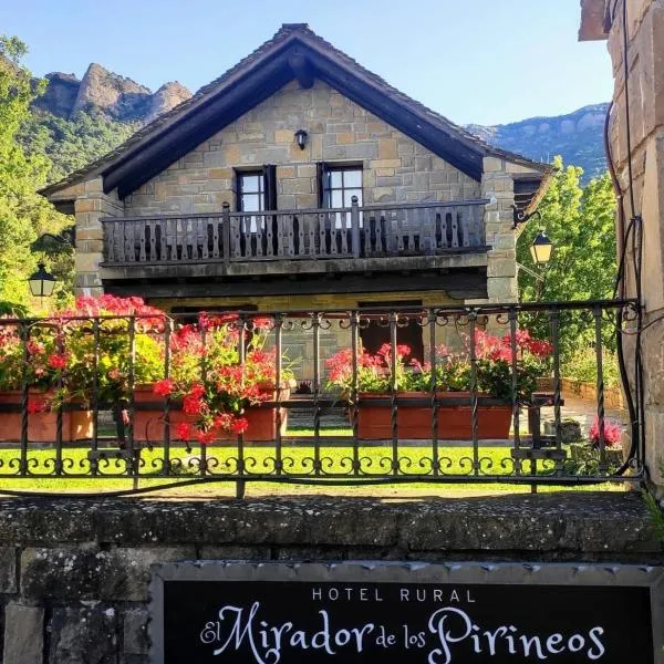 Hotel Rural El Mirador de los Pirineos，位于Santa Cilia de Jaca的酒店