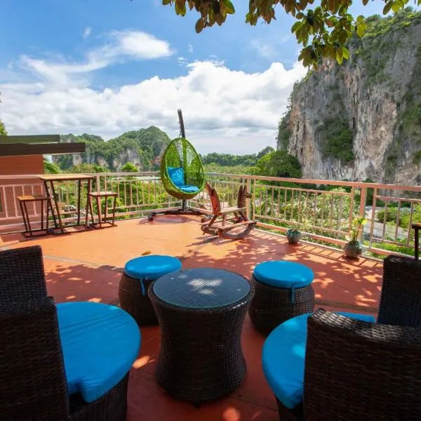 Railay Hilltop，位于莱利海滩的酒店