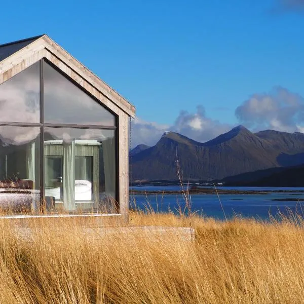 Steigen Lodge Sjøhytter，位于Engeløya的酒店