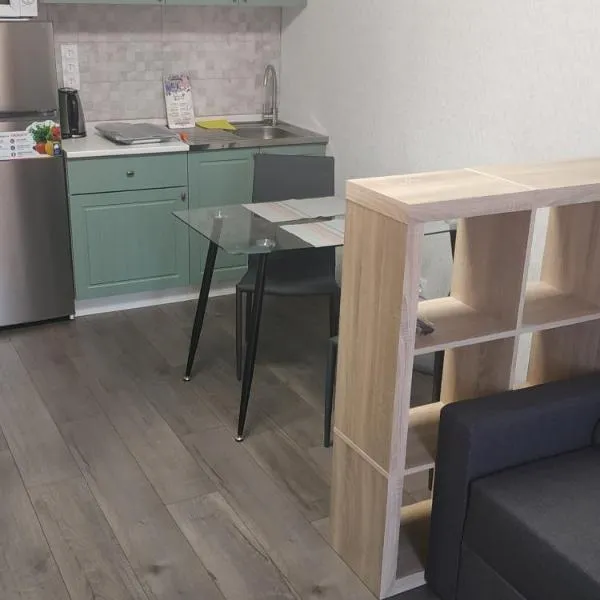 Смарт-квартира в житловому комплексі Софіївський квартал，位于Sofiivska Borschahivka的酒店