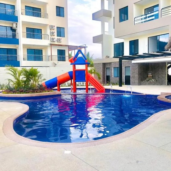 DEPARTAMENTO TOTALMENTE NUEVO, AMOBLADO Y DE LUJO EN TONSUPA，位于通苏帕的酒店
