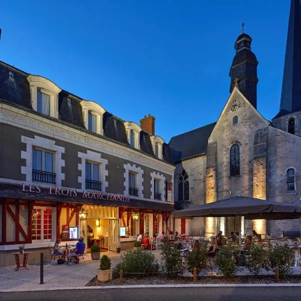 Relais des Trois Châteaux Hôtel-Restaurant - Teritoria，位于Courmemin的酒店