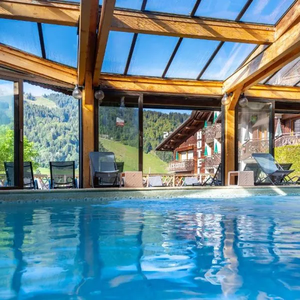 Hôtel Les Côtes, Résidence Loisirs et Chalets，位于莫尔济讷的酒店