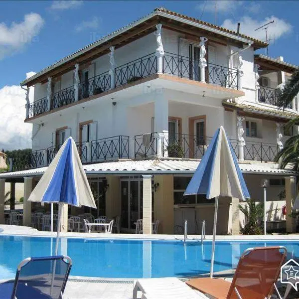 Elena-Stella Apartments Arillas Corfu，位于阿里拉斯的酒店