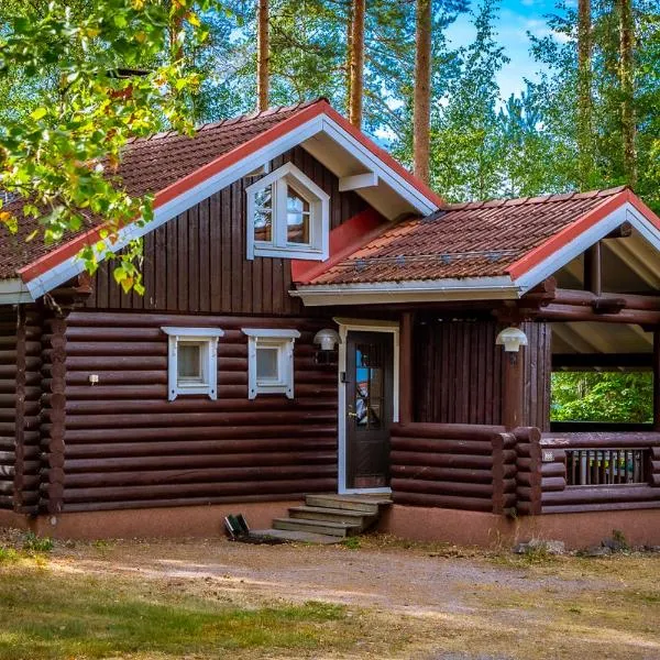 Villa Omena at MESSILA ski & camping，位于Hollola的酒店