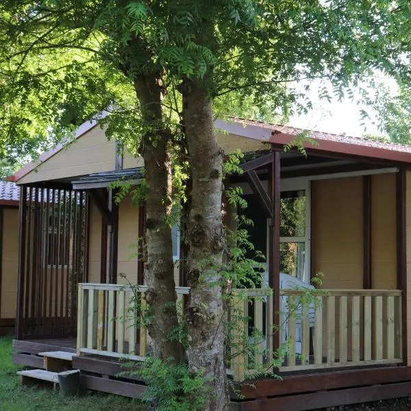 Camping les Mancellieres，位于Saint-Hilaire-la-Forêt的酒店