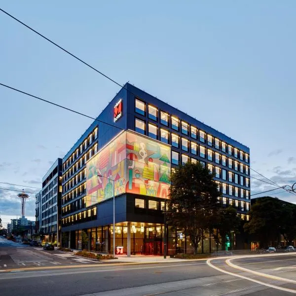 citizenM Seattle South Lake Union，位于班布里奇岛的酒店