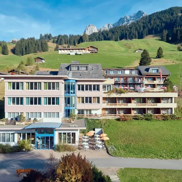Ferien- und Familienhotel Alpina Adelboden，位于蓝湖的酒店
