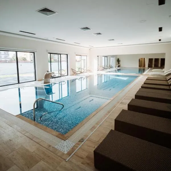 Hotel Barcode Wellness & Spa，位于Bački Brestovac的酒店