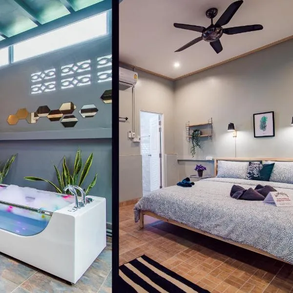 Luxury City-Loft, just 9 minutes walk to the Beach，位于华欣的酒店