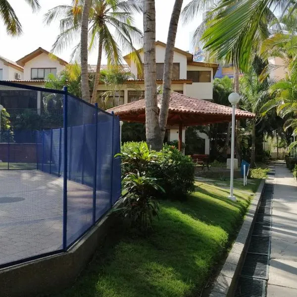 Casa, playa Bello Horizonte Santa Marta Colombia，位于Playa Dormida的酒店