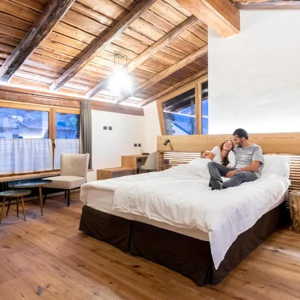 Curt di Clement Eco Mobility Hotel，位于Alpe Strencia的酒店