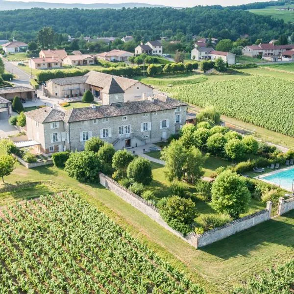 Hôtel-Restaurant le Château de Besseuil, Mâcon Nord - Teritoria，位于克莱塞的酒店