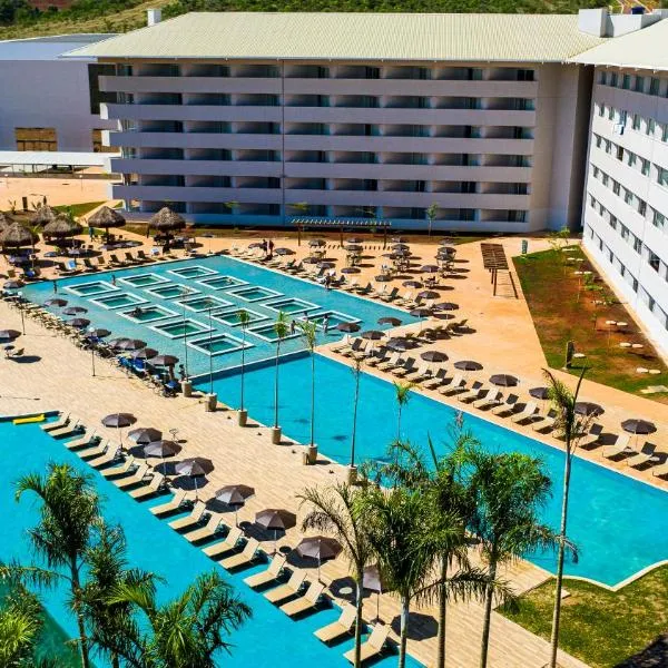 Taua Hotel e Convention Alexania，位于Alexânia的酒店