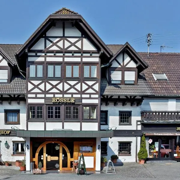 罗斯勒乡村酒店，位于Burgheim的酒店
