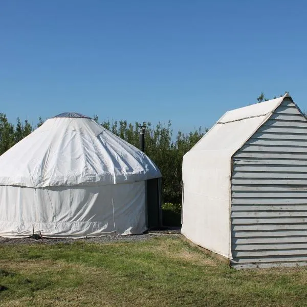 Mill Haven Place glamping yurt 3，位于哈佛威斯特的酒店