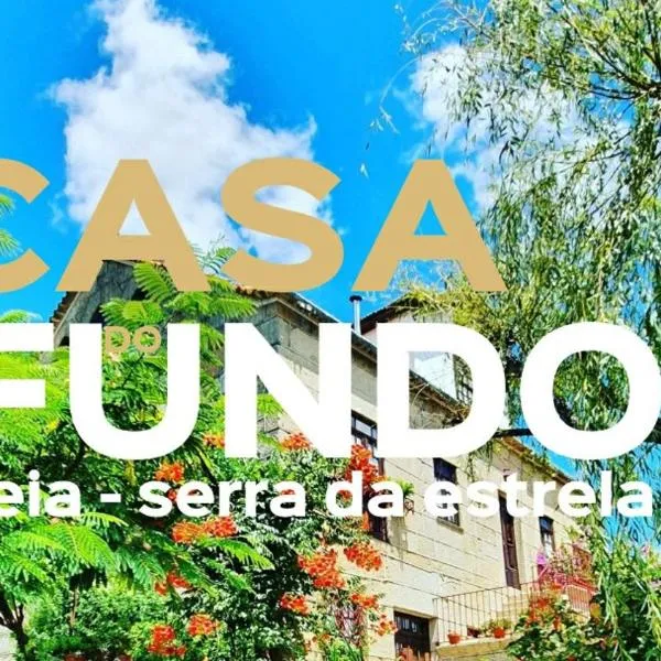 Casa do Fundo - Sustainable & Ecotourism，位于Vila Nova de Tazem的酒店