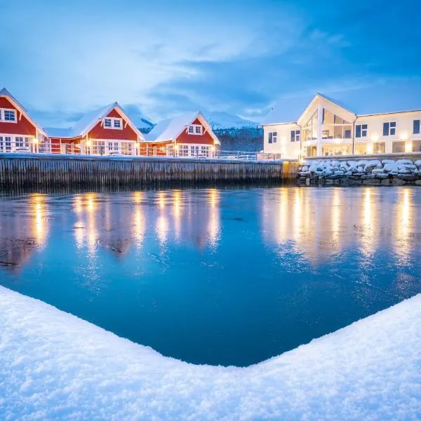 Senja Fjordhotell and Apartments，位于Tranøya的酒店