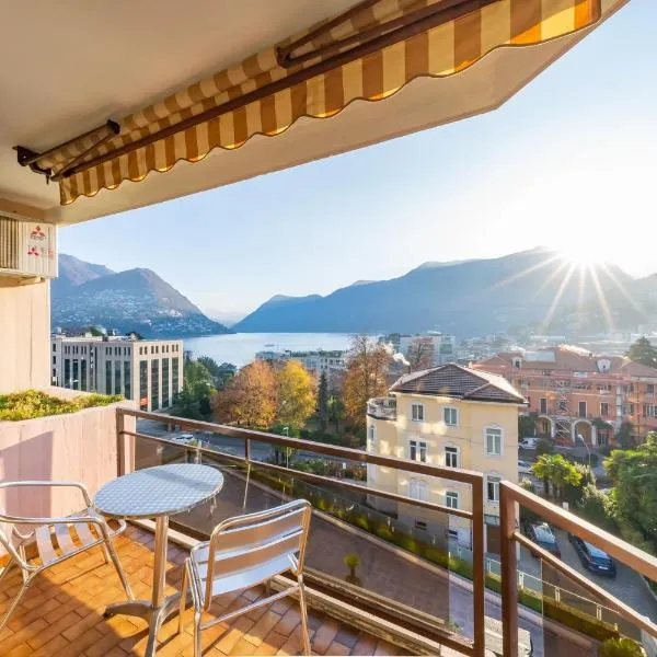 Hotel Delfino Lugano，位于Astano的酒店