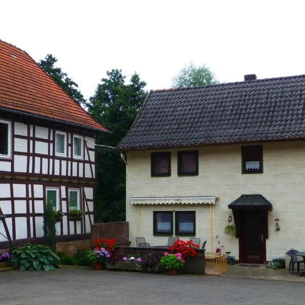 Ferienhaus Mahlertsmühle，位于Hilders的酒店