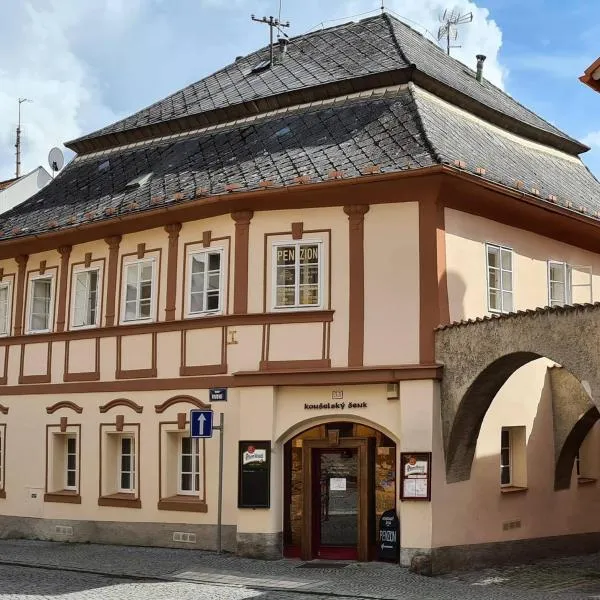 Konšelský šenk Domažlice，位于Klenčí pod Čerchovem的酒店