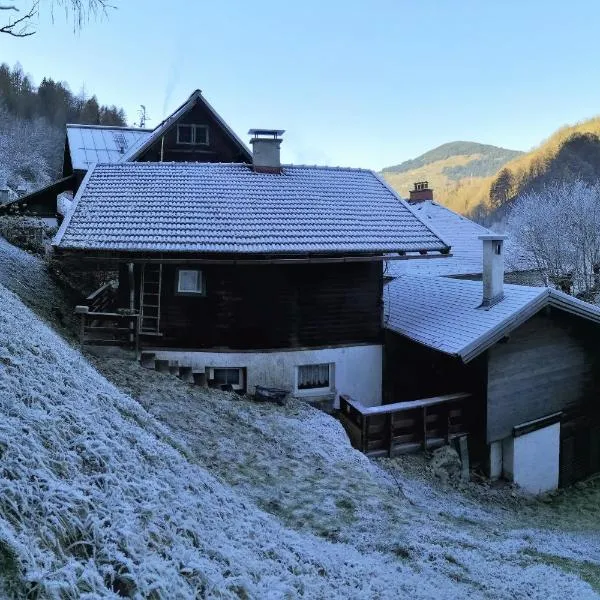 Obere Alpenhütte in Lend neben der Salzach，位于卡普伦的酒店