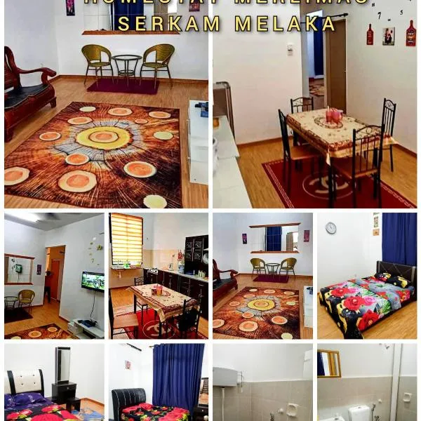 Homes Asrafiq - Homestay Merlimau Serkam Melaka，位于Kampong Kolam的酒店