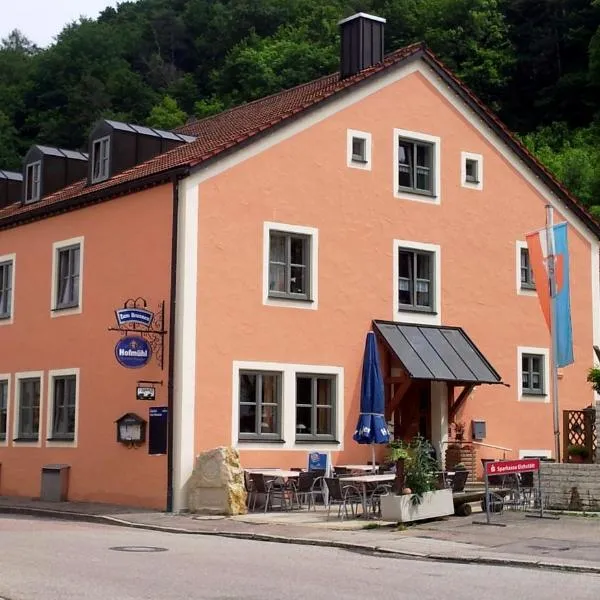 布伦侬旅馆，位于Mörnsheim的酒店