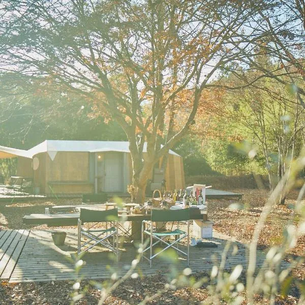 LOOF Tiny House Camp，位于富士河口湖的酒店