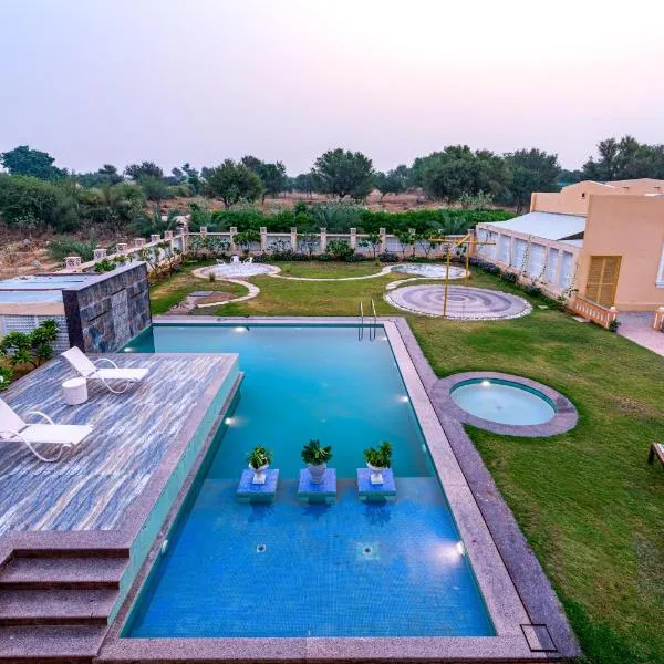 Anand Bagh Resort & Spa by Ananta，位于Lachhmangarh Sīkar的酒店