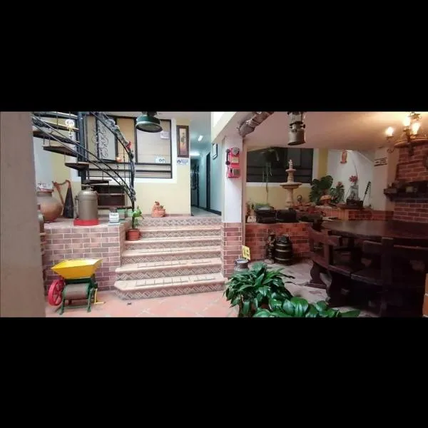 Hotel Posada San Laureano，位于Jenesano的酒店