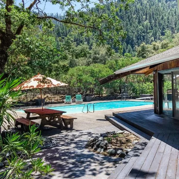 The Merryman Cabin，位于Hawkins Bar的酒店