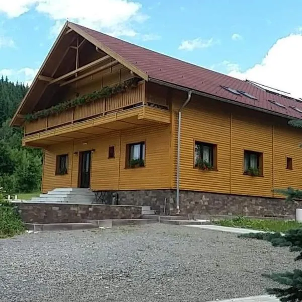 Irgó panzió，位于Izvoare的酒店