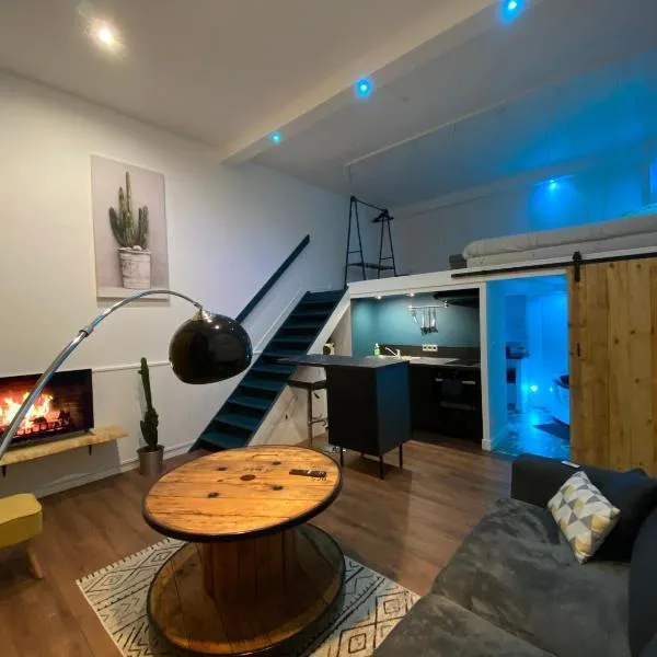 LH Évasion loft pour 2 avec balnéo，位于勒阿弗尔的酒店