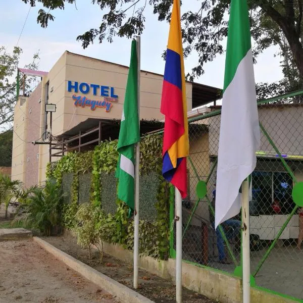 Hotel Campestre Maguey，位于Peña de Mompós的酒店