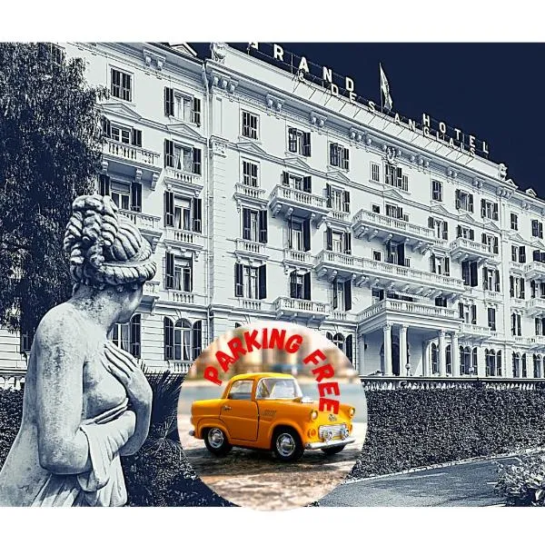 Grand Hotel & des Anglais Spa，位于Piani di Vallecrosia的酒店
