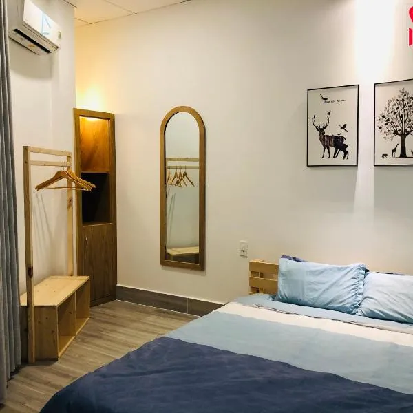 STAY hostel 2 - 350m from the ferry，位于Ấp Rạch Giồng的酒店
