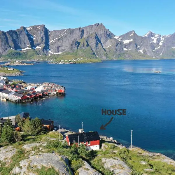 Lofoten panoramic luxury home with sauna，位于索尔瓦根的酒店