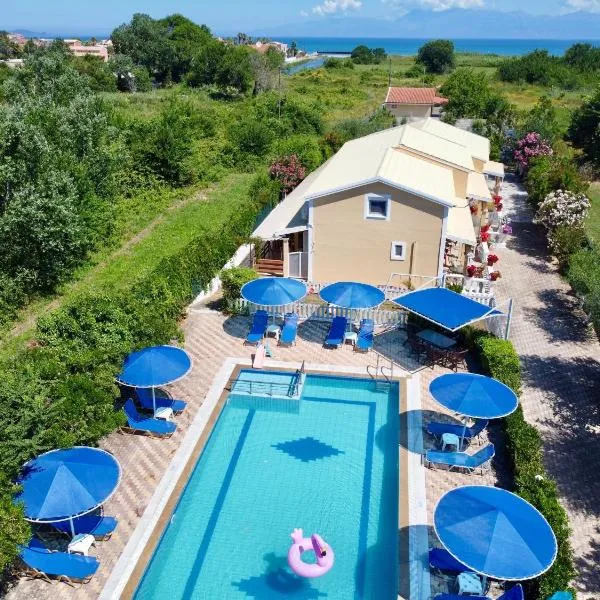 Helen Holidays Resort with Swimming Pool, Sidari Corfu，位于圣斯特凡诺斯的酒店