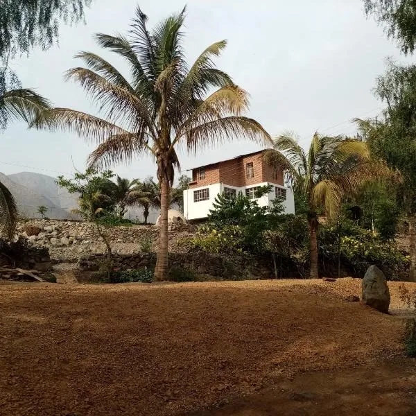 Cabañas o habitación en Fundo Huabayor，位于利马的酒店