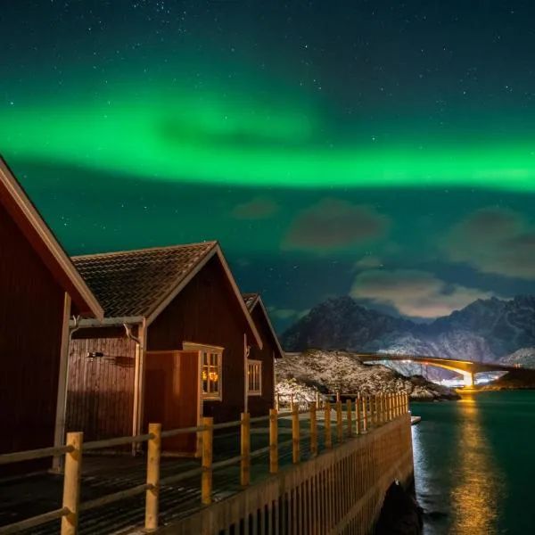 Lofoten Cabins - Kåkern，位于拉姆贝格的酒店