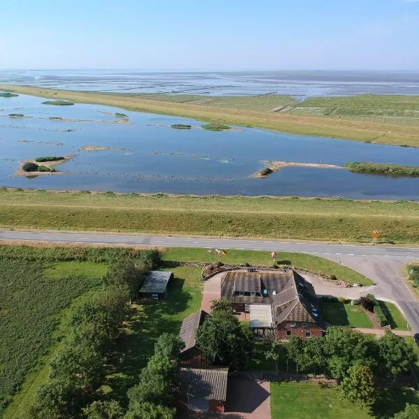 Deichhus Nordseeliebe direkt am Deich - Nordsee - Dagebüll - Am Vogelreservat，位于Risum-Lindholm的酒店