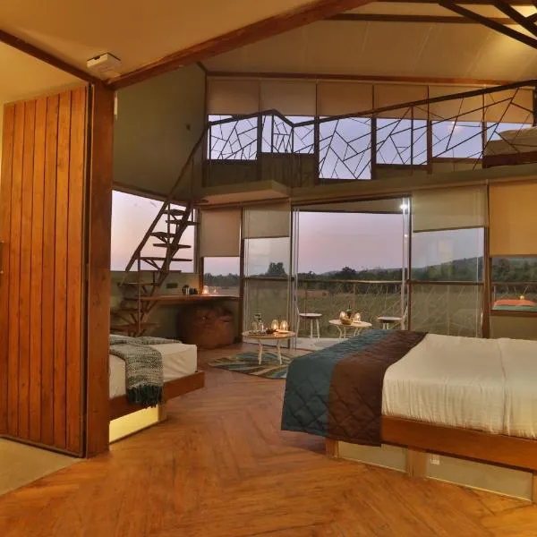Tadoba Jungle Camp，位于Mohurli的酒店