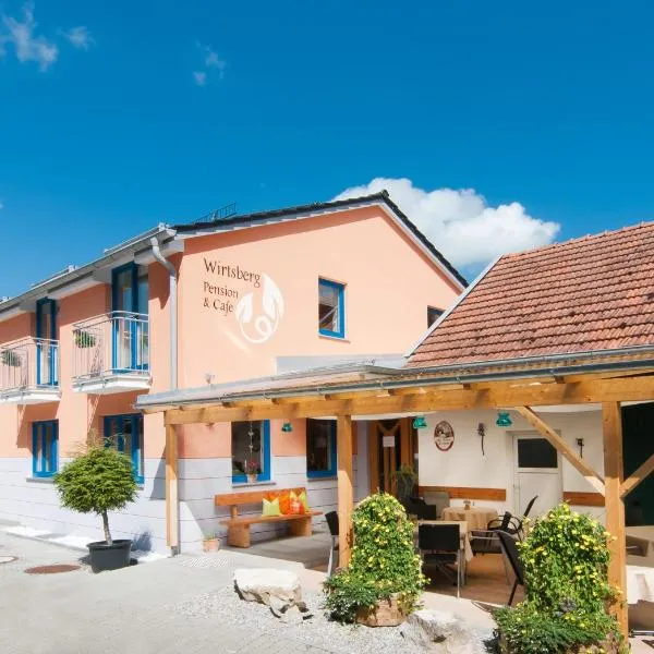 Wirtsberg Pension & Cafe，位于Günzenhausen的酒店