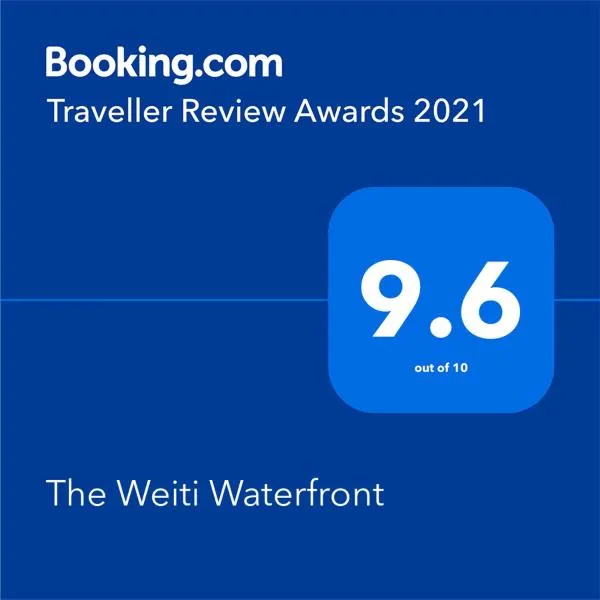 The Weiti Waterfront，位于旺阿帕劳阿的酒店
